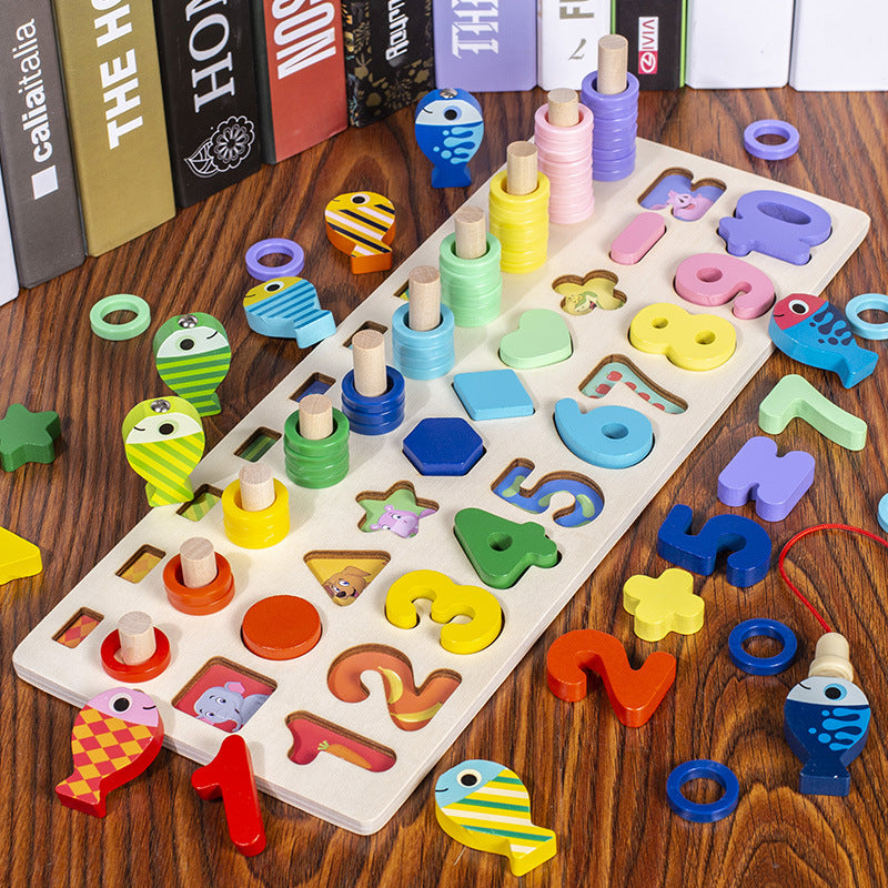 Montessori Tablica Aktywności dla Maluchów - Drewniane PlaySafari-Pastel-Trend Polska