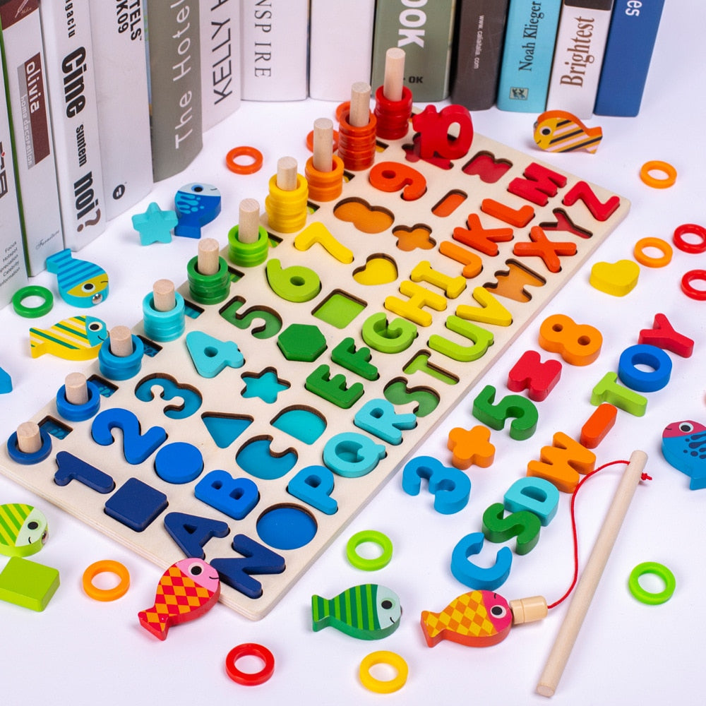 Montessori Tablica Aktywności dla Maluchów - Drewniane PlaySafari-Pastel XL-Trend Polska
