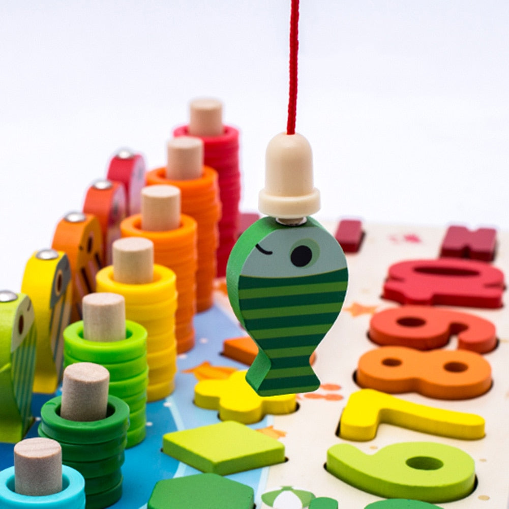 Montessori Tablica Aktywności dla Maluchów - Drewniane PlaySafari-Pastel XL-Trend Polska