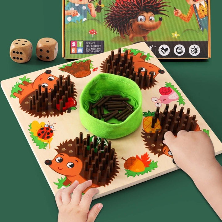 Montessori Zabawa Liczbowo-Sensoryczna dla Przedszkolaków - LiczenieZKolcami-Trend Polska