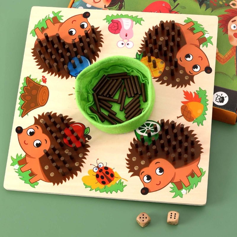 Montessori Zabawa Liczbowo-Sensoryczna dla Przedszkolaków - LiczenieZKolcami-Trend Polska