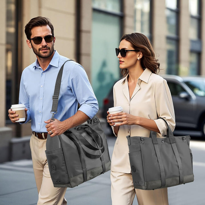 Torba na laptop z wieloma przegrodami i regulowanym paskiem – MetroCarry