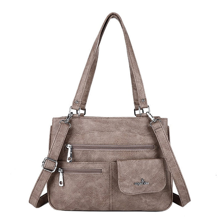 Torebka damska na ramię i crossbody z wieloma przegródkami – FlexiCarry