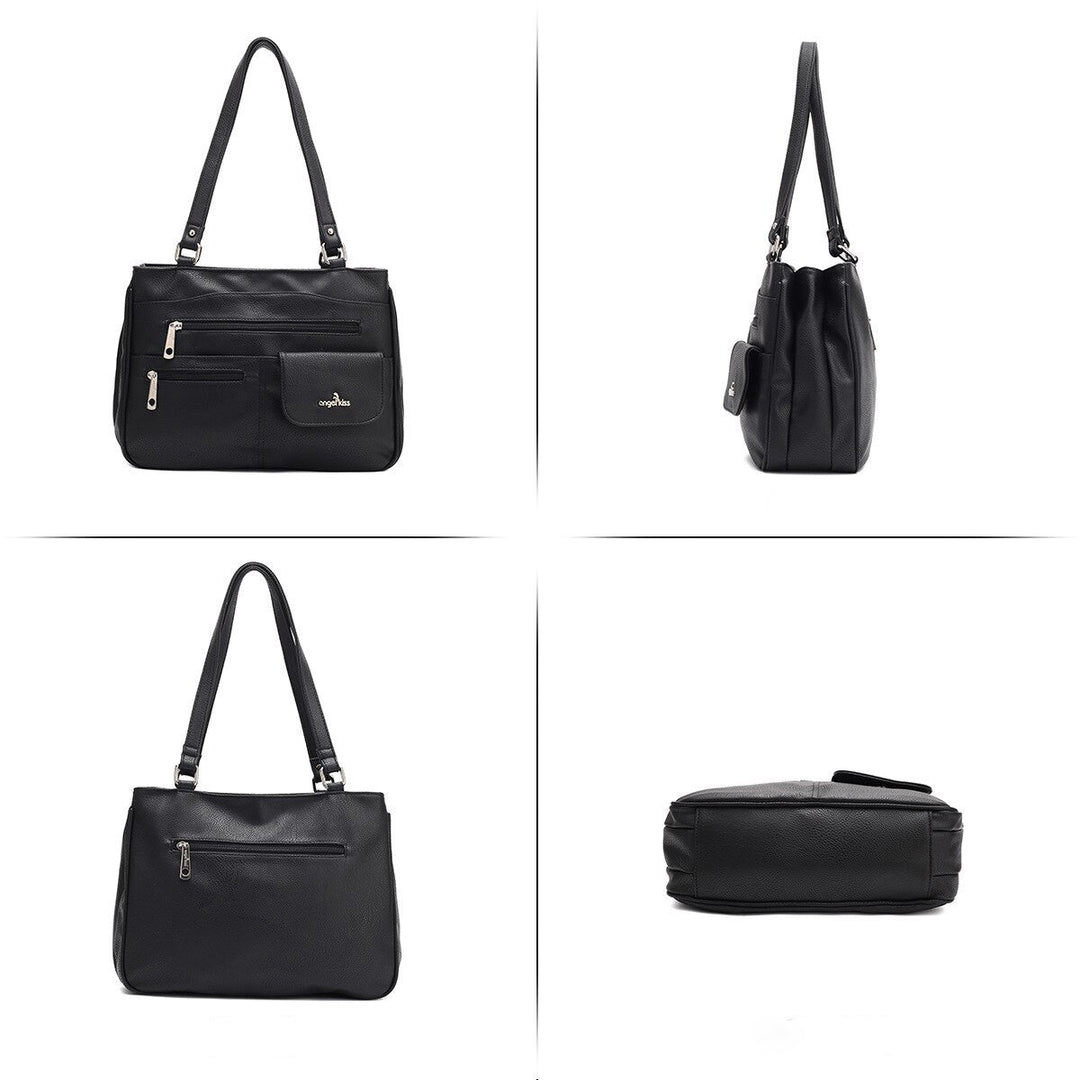 Torebka damska na ramię i crossbody z wieloma przegródkami – FlexiCarry