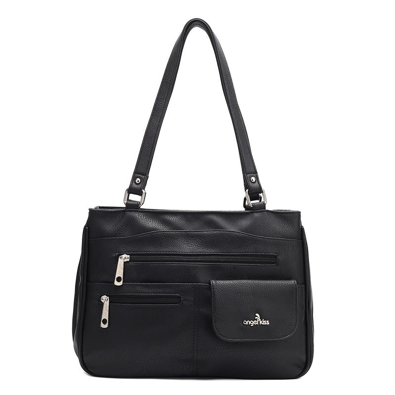 Torebka damska na ramię i crossbody z wieloma przegródkami – FlexiCarry