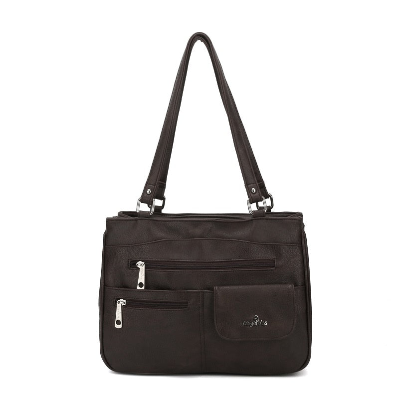 Torebka damska na ramię i crossbody z wieloma przegródkami – FlexiCarry