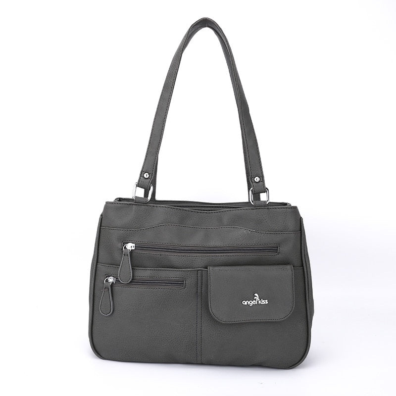 Torebka damska na ramię i crossbody z wieloma przegródkami – FlexiCarry