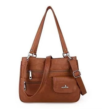 Torebka damska na ramię i crossbody z wieloma przegródkami – FlexiCarry
