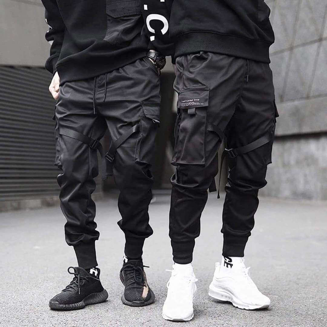 Multi-Pocket Hip-Hop Męskie Spodnie Cargo – Dante-S-Trend Polska
