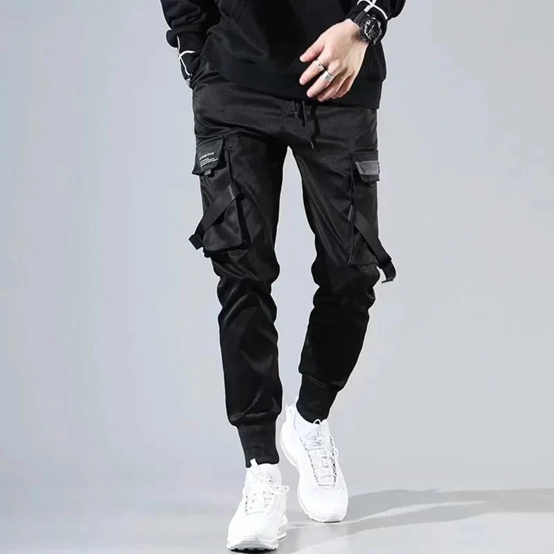 Multi-Pocket Hip-Hop Męskie Spodnie Cargo – Dante-S-Trend Polska