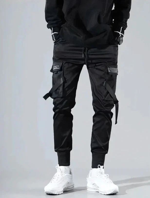 Multi-Pocket Hip-Hop Męskie Spodnie Cargo – Dante-S-Trend Polska