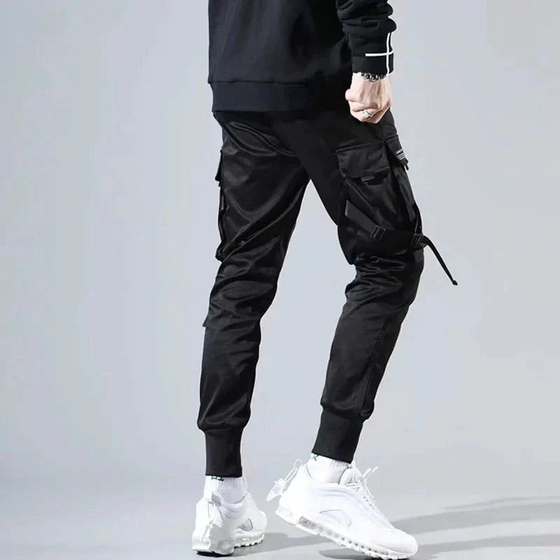 Multi-Pocket Hip-Hop Męskie Spodnie Cargo – Dante-S-Trend Polska