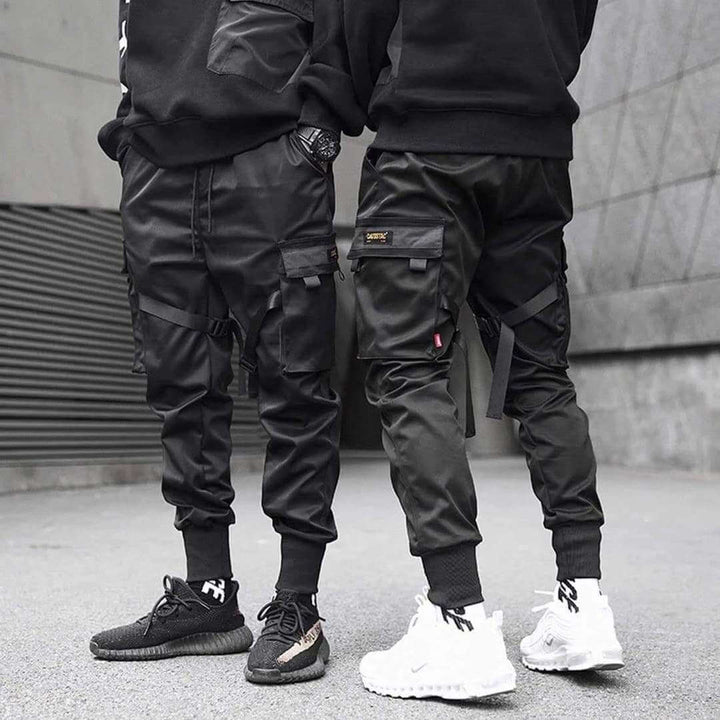 Multi-Pocket Hip-Hop Męskie Spodnie Cargo – Dante-S-Trend Polska