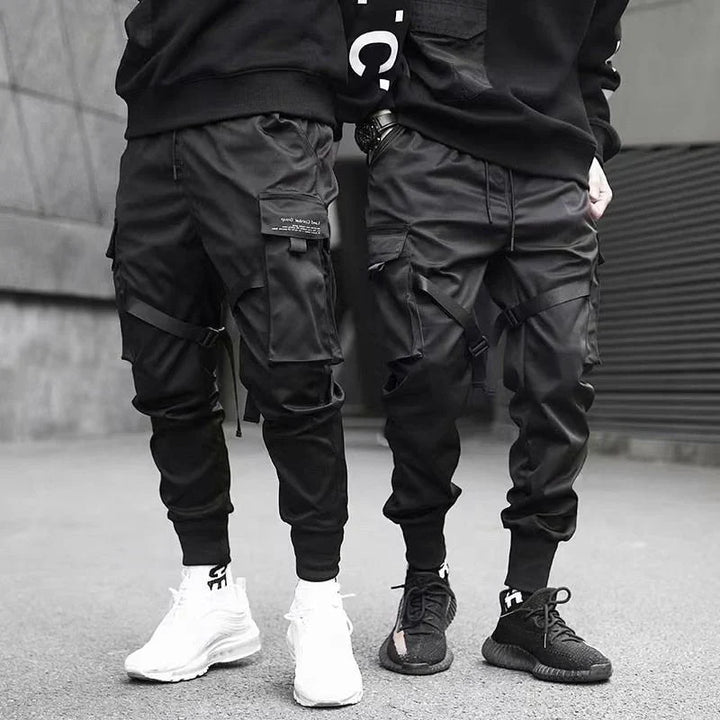 Multi-Pocket Hip-Hop Męskie Spodnie Cargo – Dante-S-Trend Polska