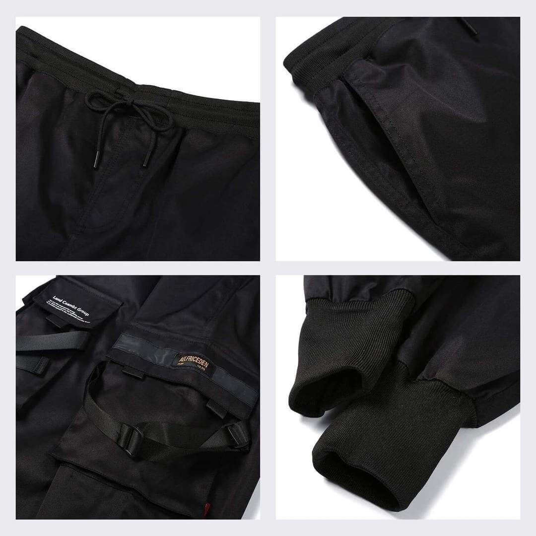 Multi-Pocket Hip-Hop Męskie Spodnie Cargo – Dante-S-Trend Polska