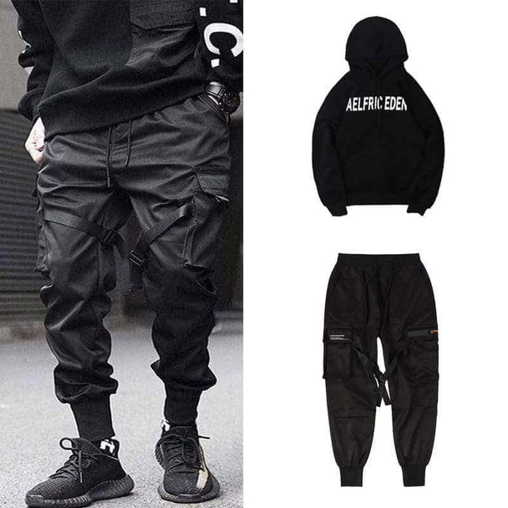 Multi-Pocket Hip-Hop Męskie Spodnie Cargo – Dante-S-Trend Polska