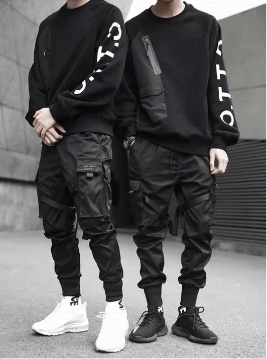 Multi-Pocket Hip-Hop Męskie Spodnie Cargo – Dante-S-Trend Polska