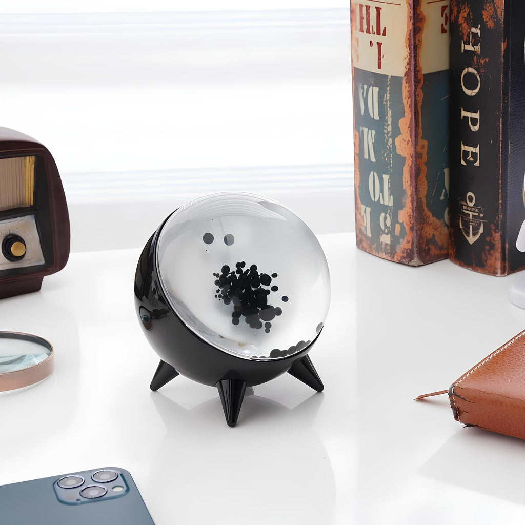 Muziek-Reactieve Ferrofluid Display - MagnePulse-Czarny-Trend Polska