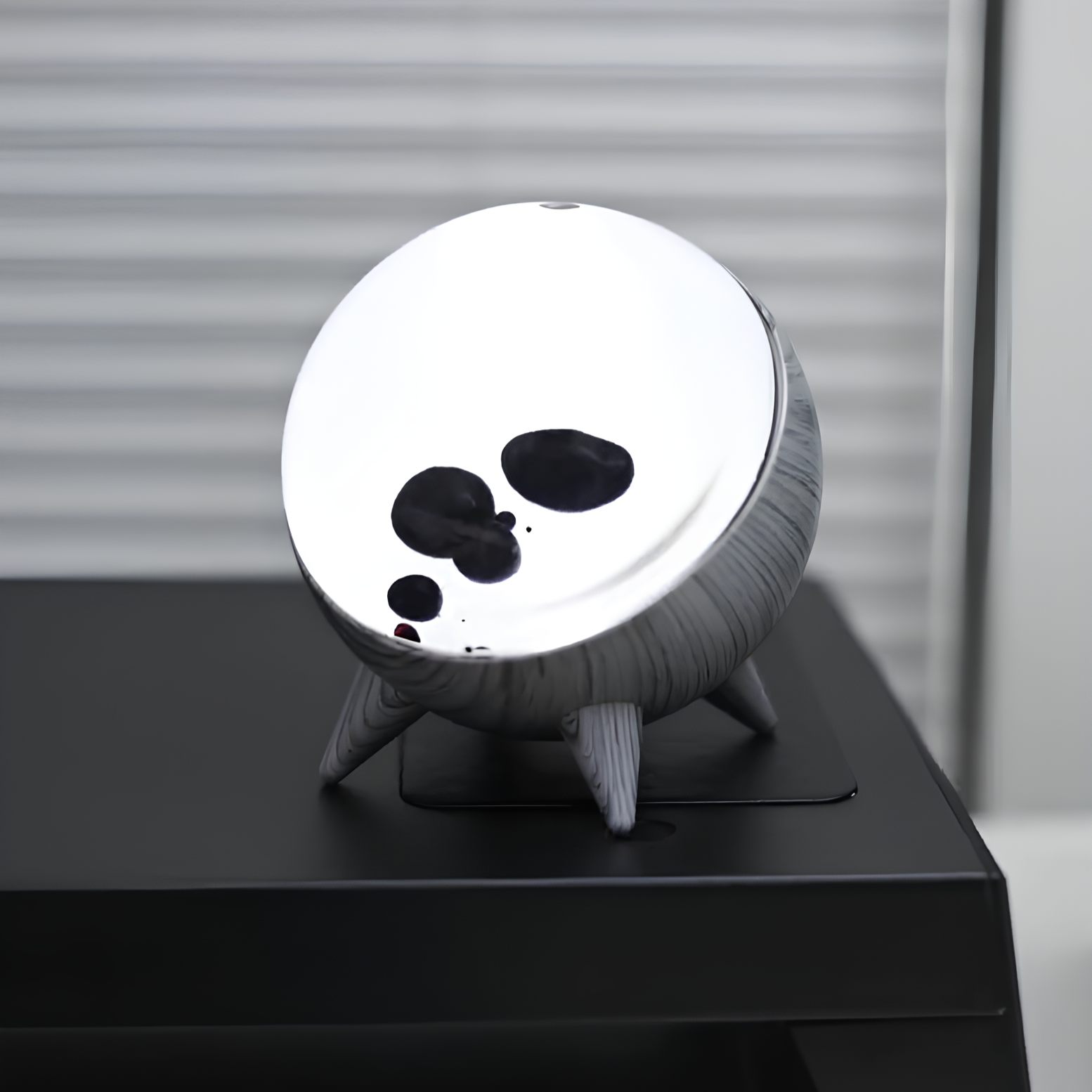 Muziek-Reactieve Ferrofluid Display - MagnePulse-Biały-Trend Polska