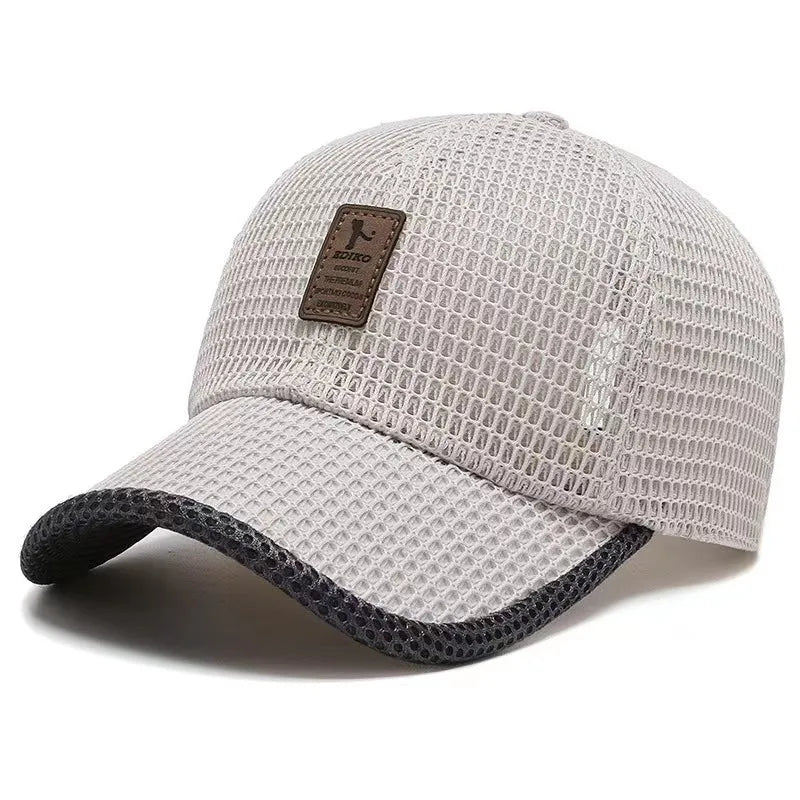 Najbardziej przewiewna czapka na lato - AeroBreeze-Khaki-Trend Polska