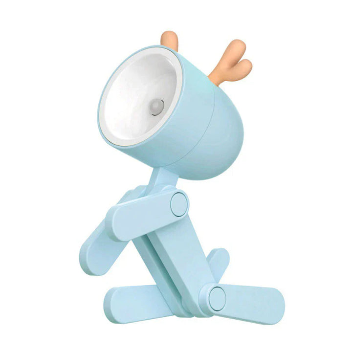 Nastrojowa lampa nocna LED - GlowMini-Pies-Niebieski-Trend Polska