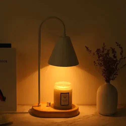 Nastrojowy podgrzewacz świec na magiczne wieczory - LumiFlare-Biały-Trend Polska