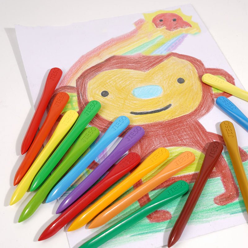 Naturalne Kolorowe Kredki - EcoCrayons-12 kolorów-Trend Polska