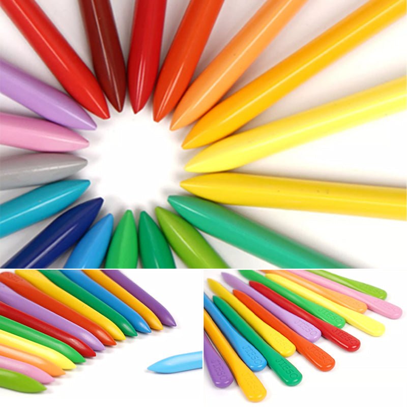Naturalne Kolorowe Kredki - EcoCrayons-12 kolorów-Trend Polska