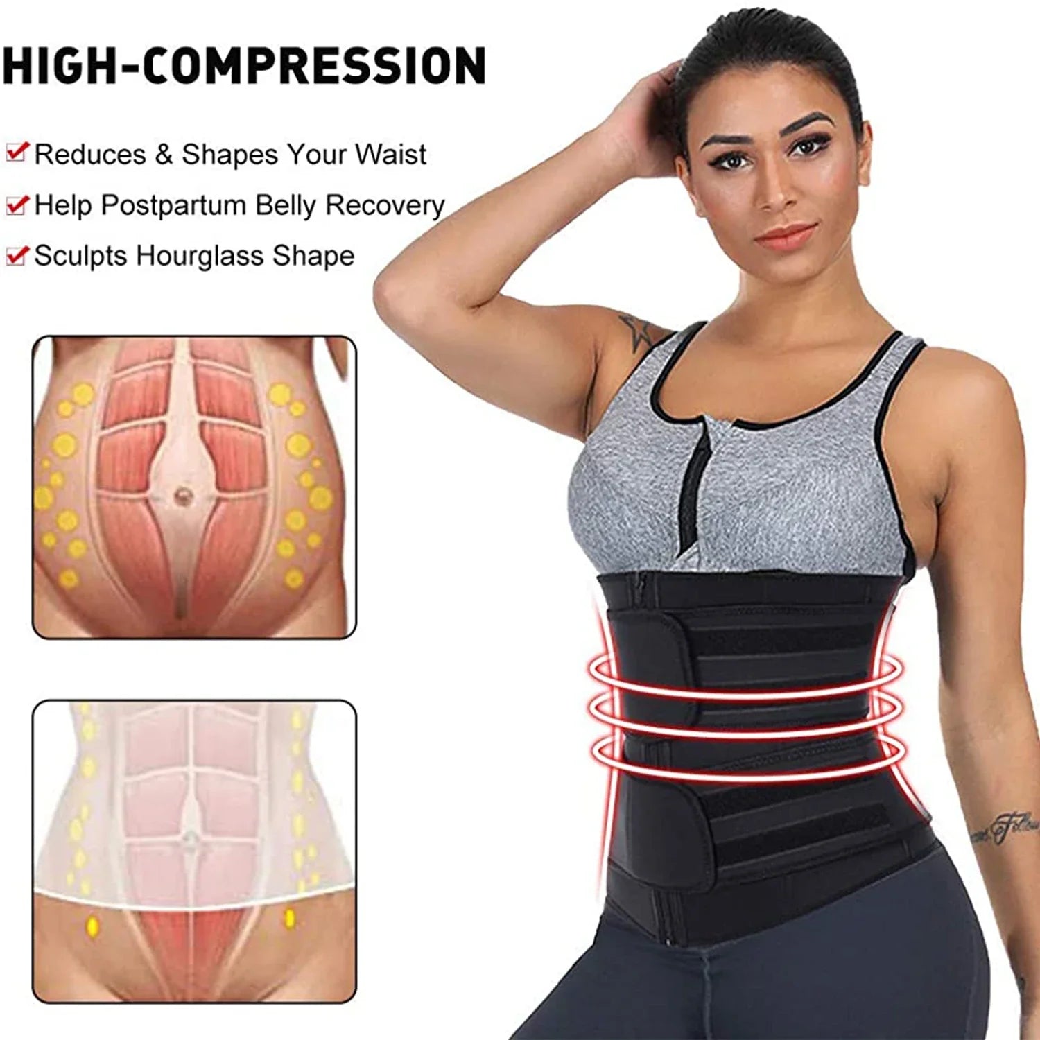 Neoprenowy Trener Talii - SweatPro-S-Trend Polska