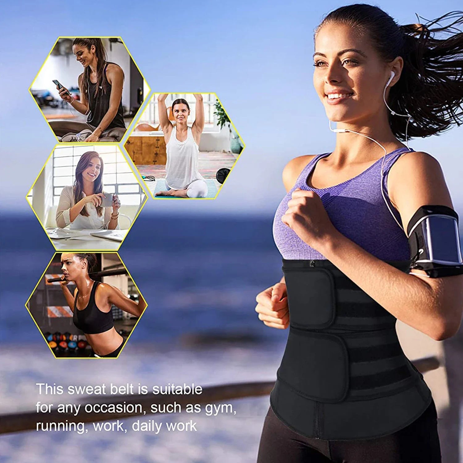 Neoprenowy Trener Talii - SweatPro-S-Trend Polska