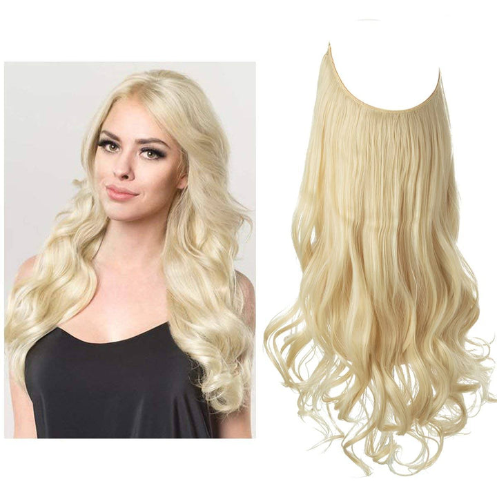 Niewidoczne przedłużenia włosów - Veloura-Blond plażowy-35 CM-Trend Polska