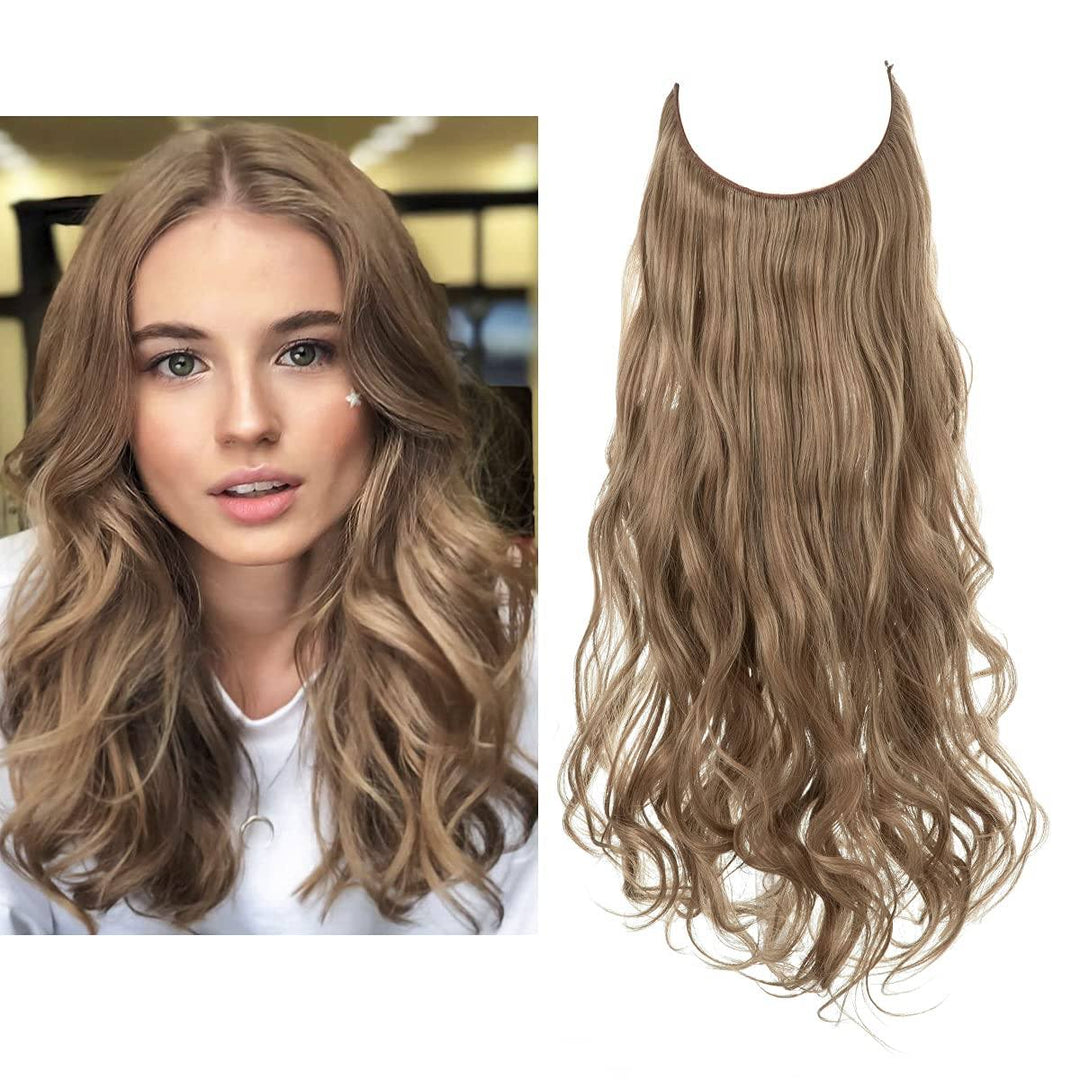Niewidoczne przedłużenia włosów - Veloura-Brązowy blond-35 CM-Trend Polska