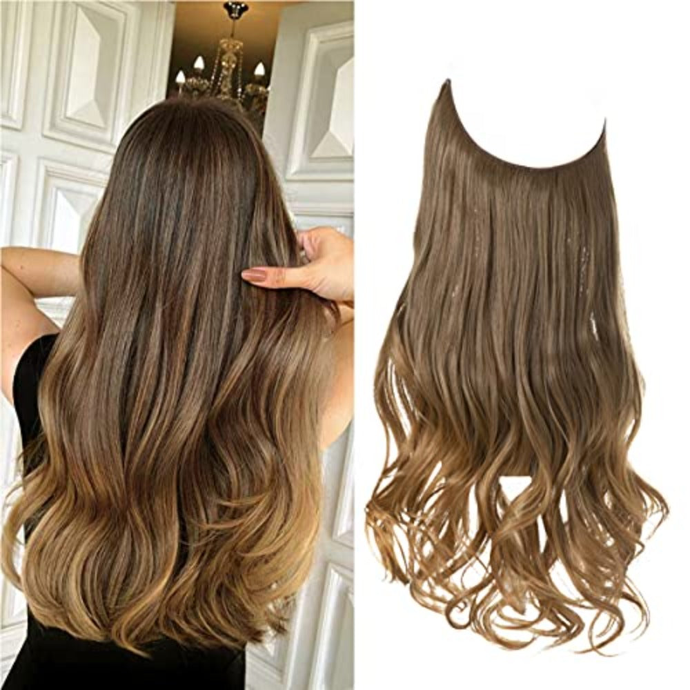 Niewidoczne przedłużenia włosów - Veloura-Platynowy blond-35 CM-Trend Polska