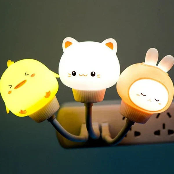 Nocna lampka z funkcją timera - CuddleLight-Kota-Trend Polska