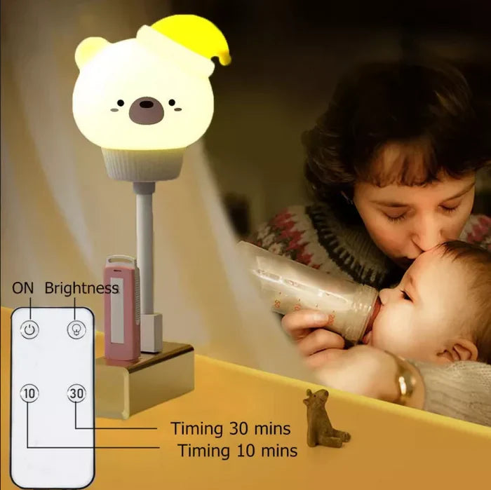 Nocna lampka z funkcją timera - CuddleLight-Kota-Trend Polska