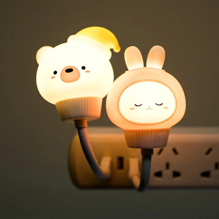 Nocna lampka z funkcją timera - CuddleLight-Kota-Trend Polska