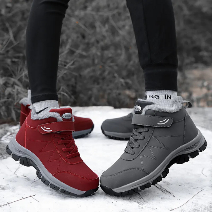Nordyckie Komfortowe Zimowe Botki | Optymalne Wsparcie-35-Czarny-Trend Polska