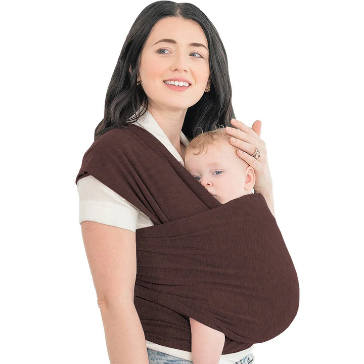 Noszenie w zaufaniu z Sulo – ergonomiczna chusta do noszenia dzieci-Brązowy-Trend Polska