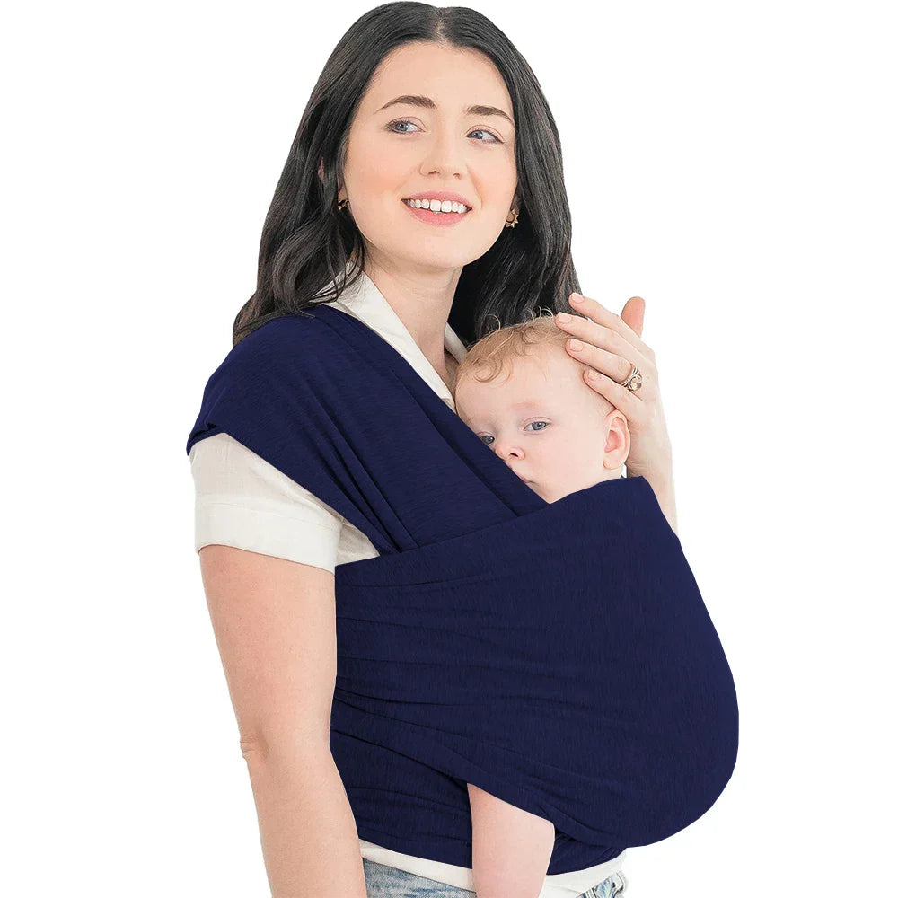 Noszenie w zaufaniu z Sulo – ergonomiczna chusta do noszenia dzieci-Ciemnoniebieski-Trend Polska