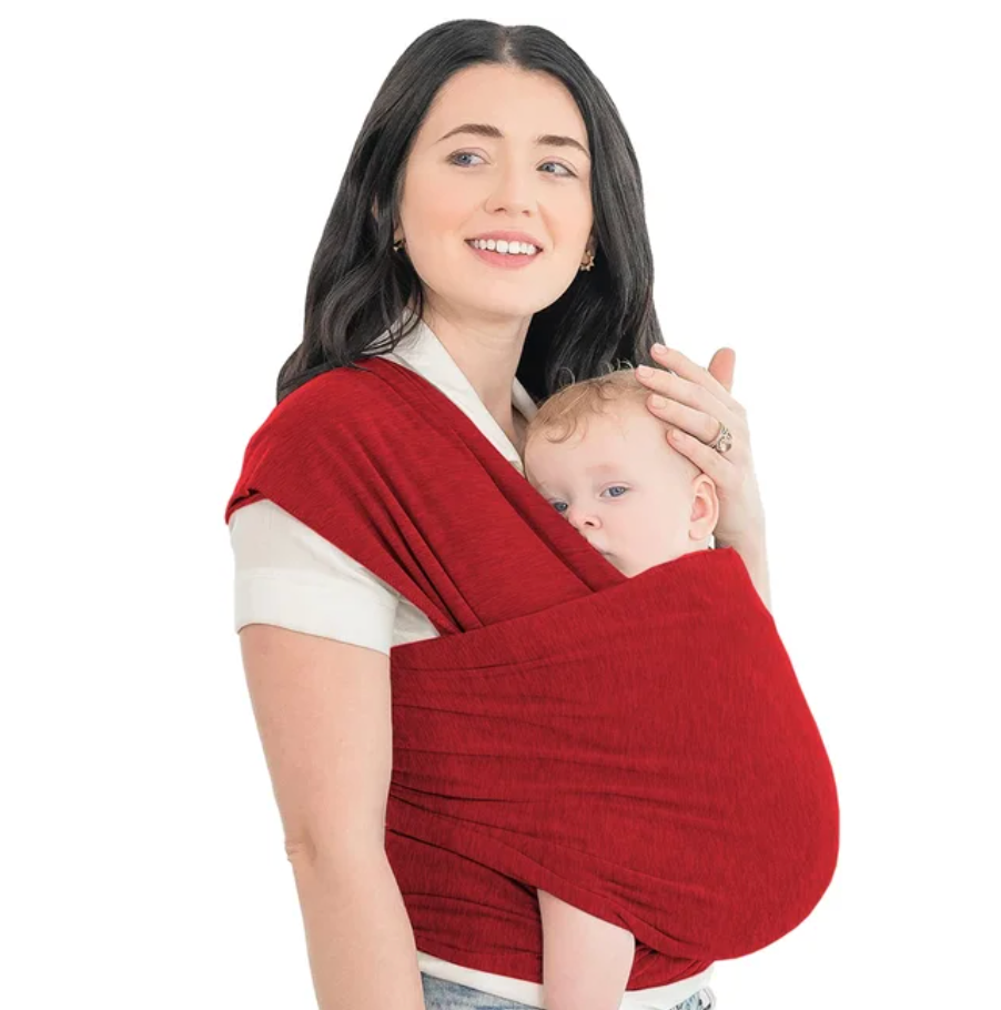 Noszenie w zaufaniu z Sulo – ergonomiczna chusta do noszenia dzieci-Czerwony-Trend Polska