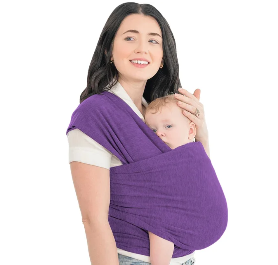 Noszenie w zaufaniu z Sulo – ergonomiczna chusta do noszenia dzieci-Fioletowy-Trend Polska