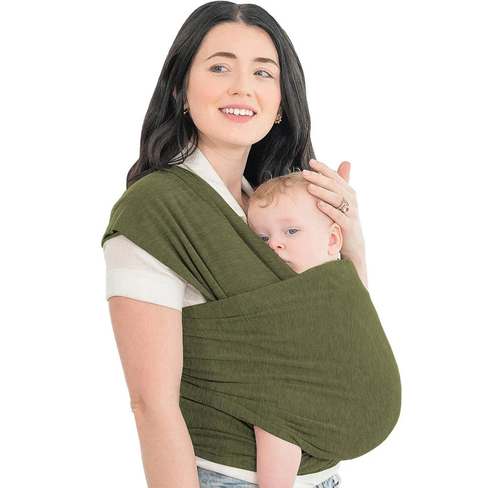 Noszenie w zaufaniu z Sulo – ergonomiczna chusta do noszenia dzieci-Zielony-Trend Polska