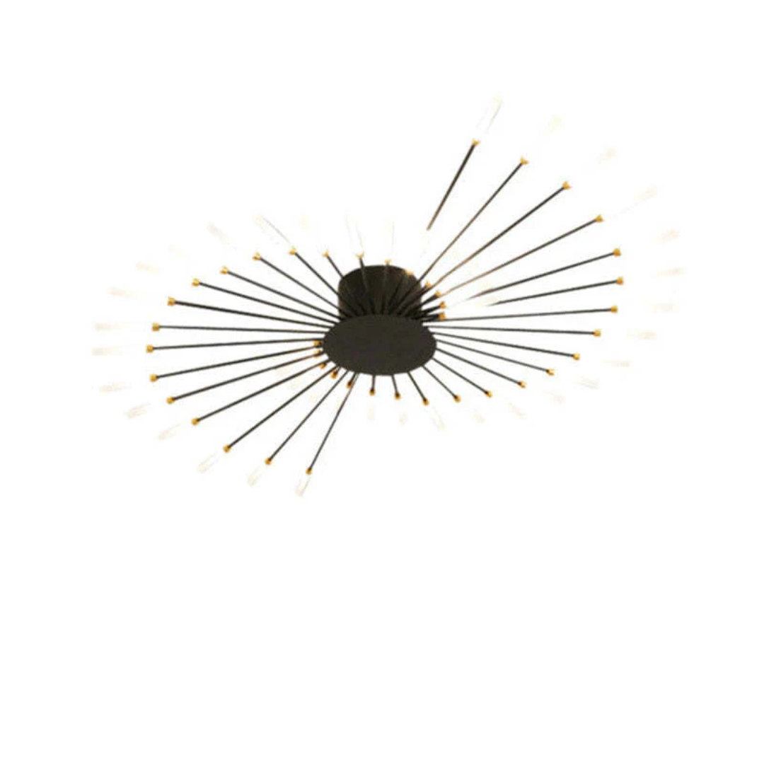 Nowoczesna Duża LED Lampa Sufitowa - LumenMax-złoto-12-Uniwersalne białe-Trend Polska