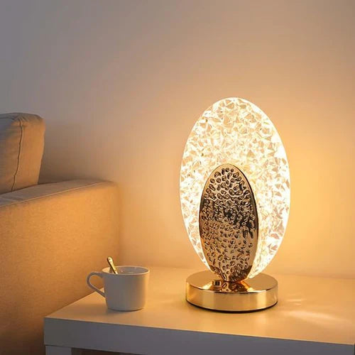 Nowoczesna i luksusowa lampa stołowa Paw - PeacockLuxe-Trend Polska