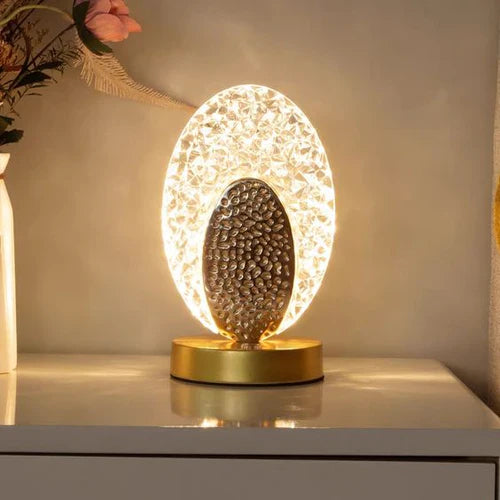 Nowoczesna i luksusowa lampa stołowa Paw - PeacockLuxe-Trend Polska