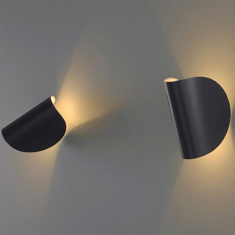 Nowoczesna kolorowa lampa ścienna - ColorVibe-Czerwony-Trend Polska