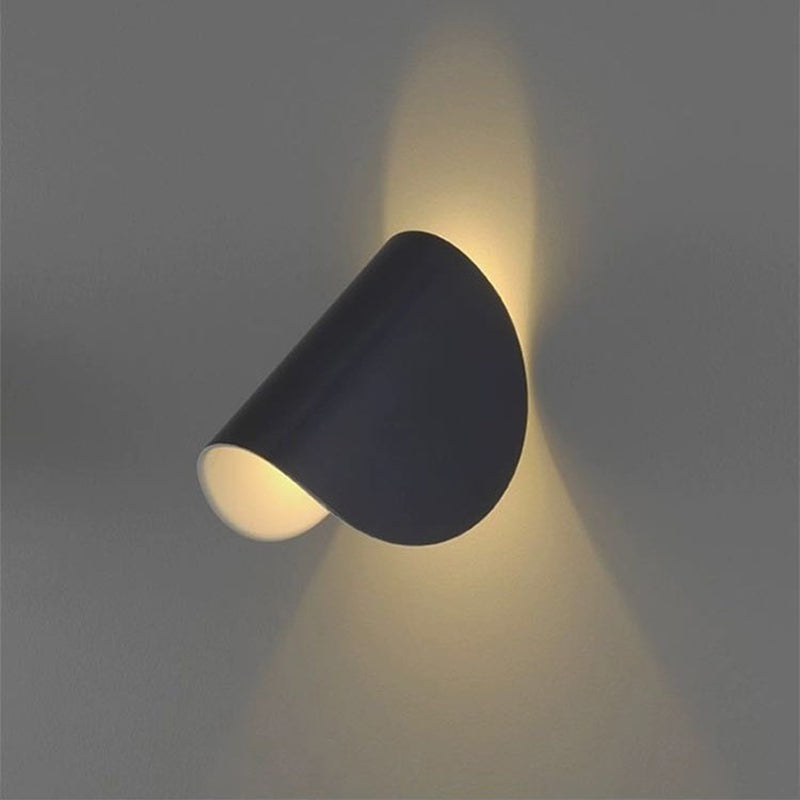 Nowoczesna kolorowa lampa ścienna - ColorVibe-Czerwony-Trend Polska