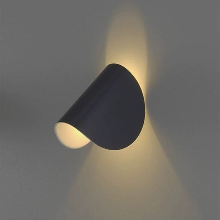 Nowoczesna kolorowa lampa ścienna - ColorVibe-Czerwony-Trend Polska