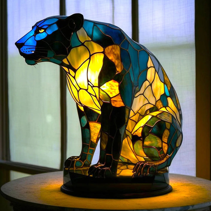 Nowoczesna Lampa Artystyczna - LumiAura-Lampart-15CM-Trend Polska