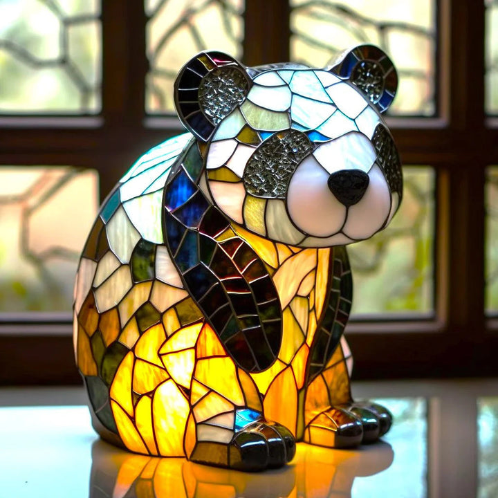 Nowoczesna Lampa Artystyczna - LumiAura-Panda-15CM-Trend Polska